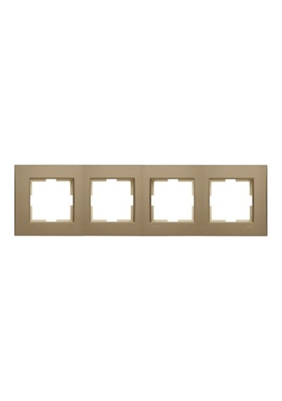 Viko 92190624 Novella Bronz 4 Lü Çerçeve
