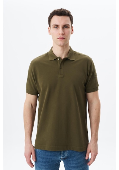 AR-MA Arma Erkek Regular Fit % 100 Pamuk Pike Polo Yaka Tişört Y29374355202 Haki