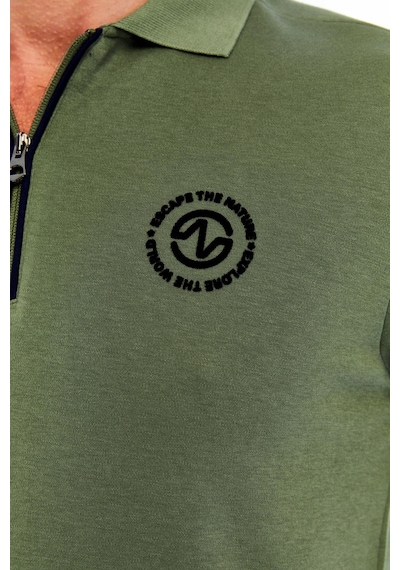 Ar-ma Erkek Slim Fit Fermuarlı Polo Yaka Sweatshirt İnce Modal Pamuk Elastan Karışımlı Örme İnterlok Kumaş K30554989102 Yeşil-y1 Yeşil Ar-ma Erkek Slim Fit Fermuarlı Polo Yaka Sweatshirt İnce Modal Pamuk Elastan Karışımlı Örme İnterlok Kumaş K30554989102 Yeşil-y1 Yeşil