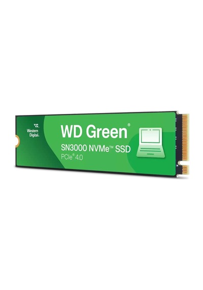 Green 500gb Sn3000 Nvme Gen4x4 2280 M.2 Ssd 5000mb/4000mb Wds500g4g0e