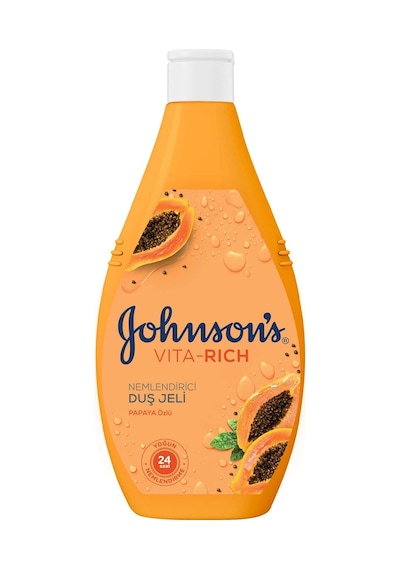 Johnson & Johnson Vita-rich Papaya Özlü Nemlendirici Duş Jeli 400 Ml Diğer
