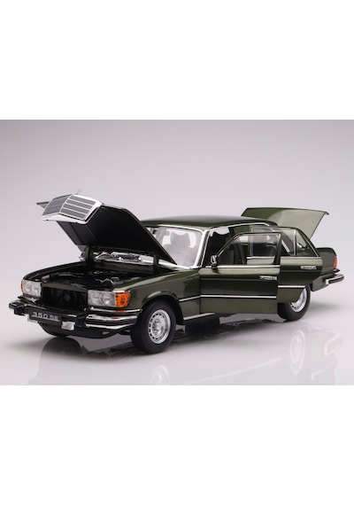 1:18 Ölçek Norev 1973 Mercedes Benz 350se W116 Us Version Diecast Metal Minyatür Model Araba 25cm