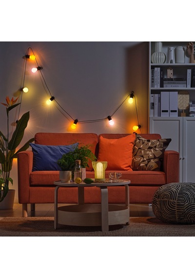 Solvinden Çok Renkli Aydınlatma Zinciri - 80615504 Ikea