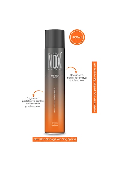 Nox Ultra Strong Hold Saç Spreyi 400 Ml