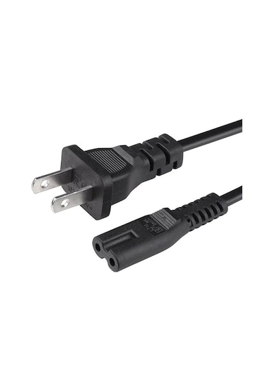 Amerikan USA Fiş Priz 2 Pin Power Kabo Güç Kablosu - 1.5 mt