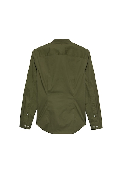 Tommy Hilfiger Tjm Original Stretch Yeşil Erkek Gömlek-16376