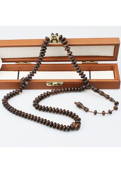 Basık Boy Namaz Tesbihi 99 Vengi Tesbih (10 x 6 mm) TP001652
