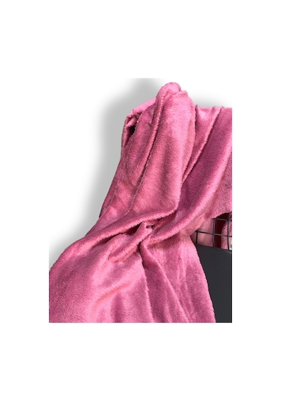 Zp Velboa, Ithal Ince Peluş Kumaş 100x150cm Lila Ev Tekstili Döşemelik Giyim Lila Lila