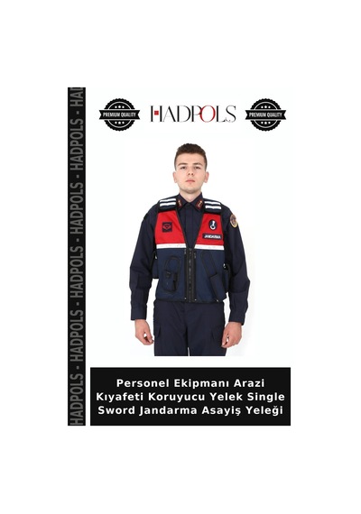 Personel Ekipmanı Arazi Kıyafeti Koruyucu Yelek Single Sword Jandarma Asayiş Yeleği Çok Renkli