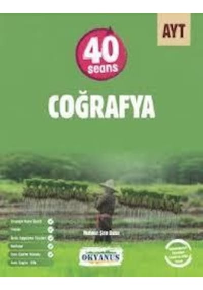 Ayt 40 Seans Coğrafya Okyanus Yayınları Komisyon