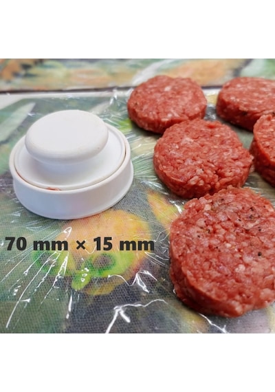 Mini Burger Ve Köfte Şekillendirici - 70mm X 15mm
