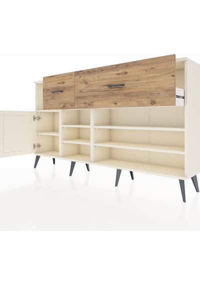 Arges Konsol 6 Raflı 2 Çekmeceli Tek Kapaklı 176x30x99 Aytaşı-aytaşı/çam Aytası/atlas Çam - Aytası Arges Konsol 6 Raflı 2 Çekmeceli Tek Kapaklı 176x30x99 Aytaşı-aytaşı/çam Aytası/atlas Çam - Aytası