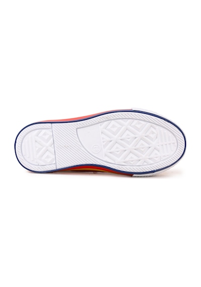 Kiko Kids Tinna Bağcıklı Erkek Çocuk Keten Spor Ayakkabı Kırmızı