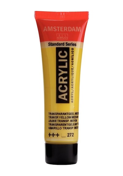 Amsterdam Şeffaf Sarı 120 ml Akrilik Boya 272 P-111897