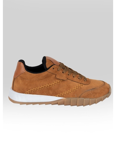 Tw Tonny White New York-048 Deri Spor Yürüyüş Günlük Sneaker Ayakkabı Kiremit