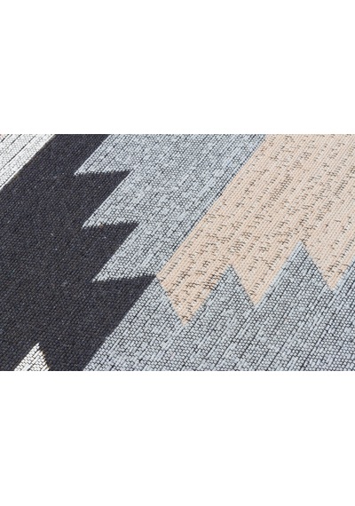 Multy Yıkanabilir Çift Taraflı Modern Desenli Dokuma Kilim