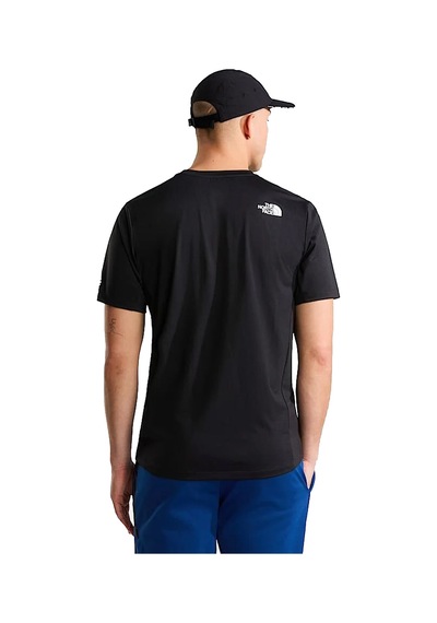The North Face M Mountain Athletics Tape Ss Erkek T-shirt Black