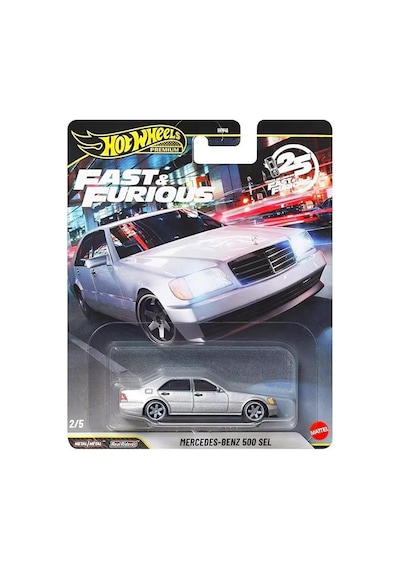Hot Wheels Premium Series 25.yıl Özel Fast & Furious Mercedes-benz 500 Sel Hnw46 - Jhw67-la10 Hot Wheels Premium Series 25.yıl Özel Fast & Furious Mercedes-benz 500 Sel Hnw46 - Jhw67-la10