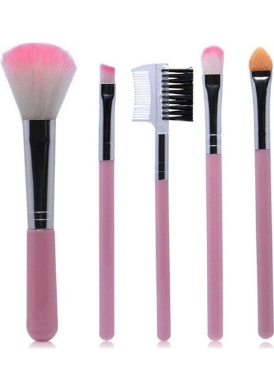 5 Adet/grup Göz Farı Vakfı Kaş Eyeliner Kirpik Dudak Fırçası Makyaj Fırçaları Kozmetik Aracı