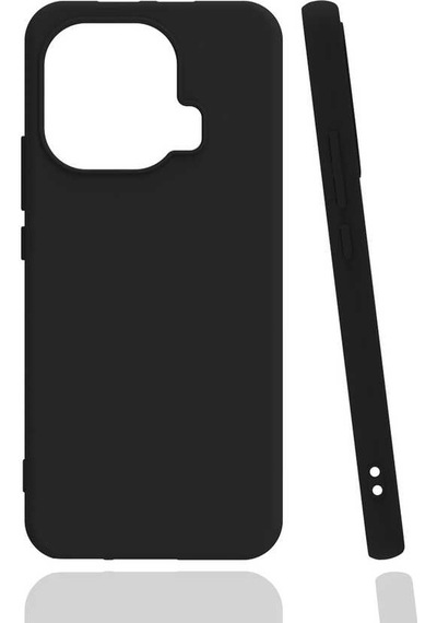 Xiaomi Mi 11 Pro Kılıf Zore Biye Silikon Siyah