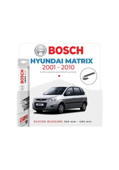 Hyundai Matrix Muz Silecek Takımı 2001-2010 Bosch Aeroeco