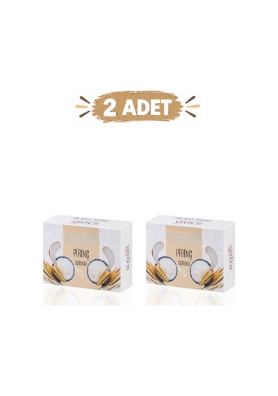 Rosemix - 291 - - Pirinç Sabunu Kutulu 90 Gr - 2 Adetlik - Shophnrl - Set Ürün Diğer