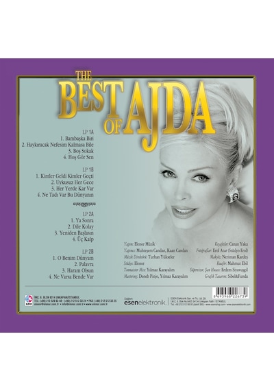 Ajda Pekkan - The Best Of Ajda - 2 Plak