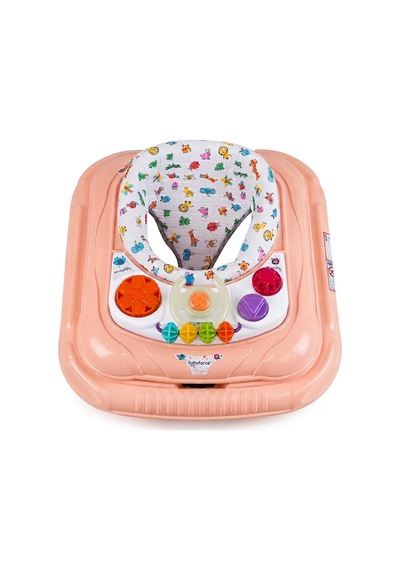 Baby Force Müzikli Işıklı Bebek Yürüteci - Pudra