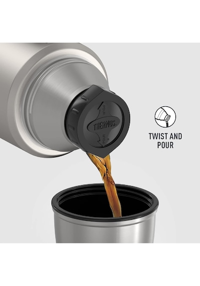 Thermos Sk2010 Stainless King Large Matte Stainless Steel 1.2 Lt. 163963-ak