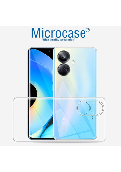 Realme 10 Pro Plus Slim Serisi Soft Silikon Kılıf - Şeffaf Al3324