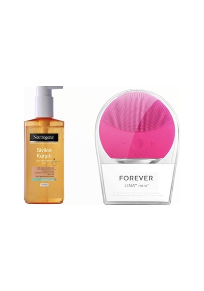 Sivilce Karşıtı Temizleme Jeli 200ml Ve Forever Yüz Masaj Aleti