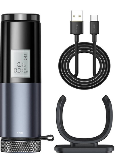 Baseus Dijital Ekranlı Elektronik Alkol Test Ölçüm Cihazı