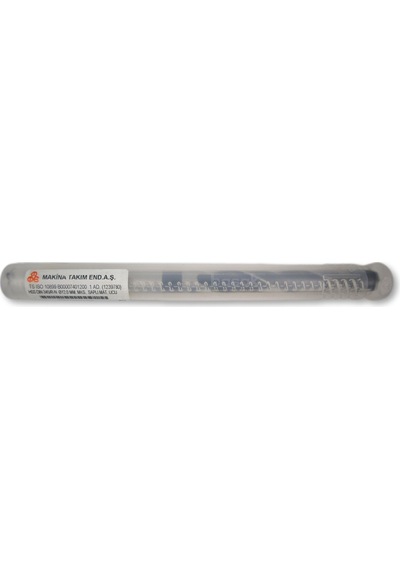 Mte 12 Mm Mors Konik Saplı Matkap Ucu Hss Dın 345