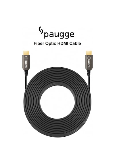 Paugge 15M Hdmi 2.0B 4K 60Hz Hdr Arc Aoc Fiber Hdmi Kablo