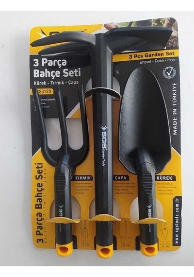 Sgs 3120 Plastik Bahçe Seti 3 Parça
