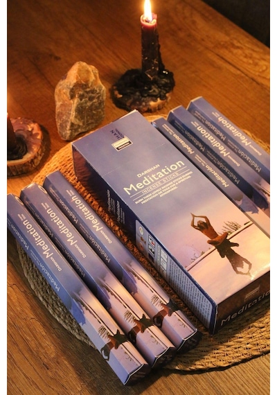 Özel Meditasyon Huzur Enerjisi Tütsü Kutusu 6'lı Paket