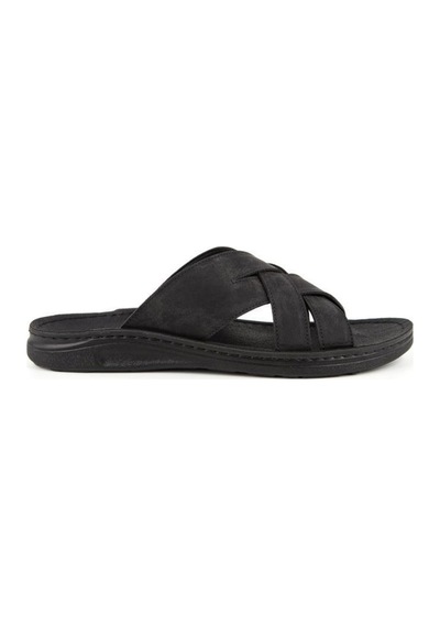 Muya Tiger 31318-001 Anatomik Taban Erkek Terlik Siyah 40-45