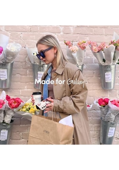 By S23 Fe Kılıf Cecile Rose Floral - Acs06386 Diğer