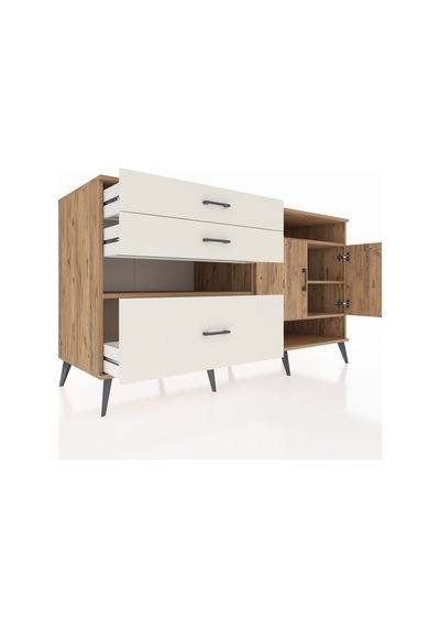 Kronos Konsol 4 Raflı 3 Çekmeceli 2 Kapaklı 176x59x99 Çam-çam/ayt Çam-çam/aytaşı Kronos Konsol 4 Raflı 3 Çekmeceli 2 Kapaklı 176x59x99 Çam-çam/ayt Çam-çam/aytaşı