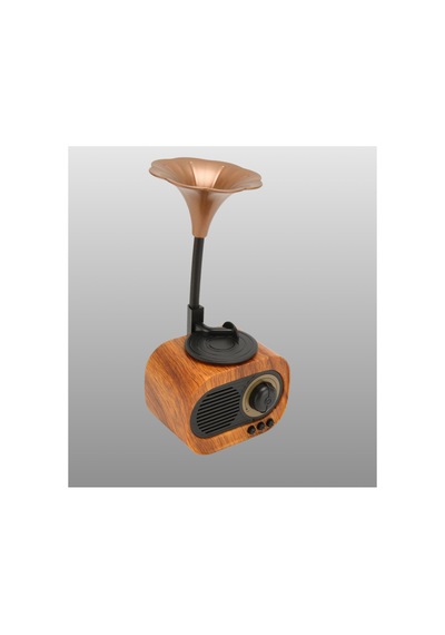Taşınabilir Mini Retro Ra Bluetooth Hoparlör Usb Sd Aux Destekli Yeni Nesil