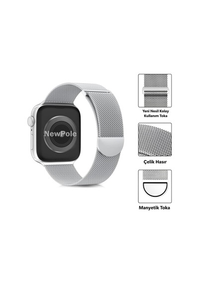 Watch 45mm 44mm 42mm 49mm Uyumlu Kordon Pole Çelik Hasır Kordon Kopma Karşıtı Spor Rahatsız Etmeyen Apple Watch Ultra 2/1 9 8 Se 7 6 5 4 3 2 1 Uyumlu Kordon Çok Renkli Watch 45mm 44mm 42mm 49mm Uyumlu Kordon Pole Çelik Hasır Kordon Kopma Karşıtı Spor Rahatsız Etmeyen Apple Watch Ultra 2/1 9 8 Se 7 6 5 4 3 2 1 Uyumlu Kordon Çok Renkli