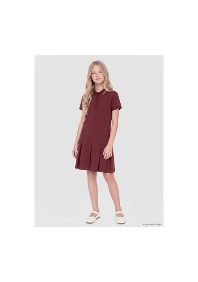 LC Waikiki Alıta Cıty Farkıyla Lcw Kids Bordo Düz Kız Çocuk Elbise Bordo - 928242437 Bordo LC Waikiki Alıta Cıty Farkıyla Lcw Kids Bordo Düz Kız Çocuk Elbise Bordo - 928242437 Bordo