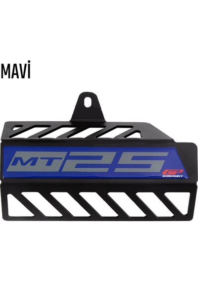 GP Kompozit Yamaha MT-25 2015-2024 Uyumlu Egzoz Koruma Kapağı Siyah
