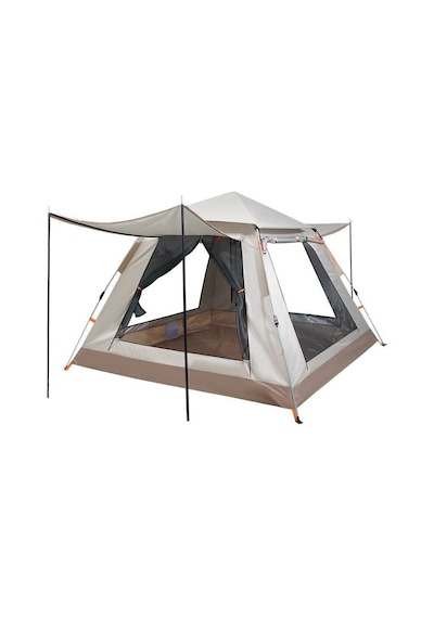 S. Dft 3 Kişilik Otomatik Çadır 2x2x1.35m - Bej Bej