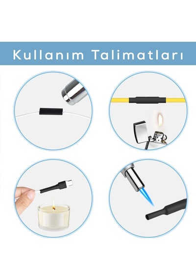 Makaron Kablo Tamir Seti Isıyla Büzüşmeli Daralan Hortum 4915