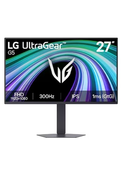 Lg 27g550b-b 27'' Ultragear G5 1ms Gtg 300hz 2xhdmı+display Hdr 10 G-sync Freesync Ips Panel Fhd Pivot Oyun Monitörü