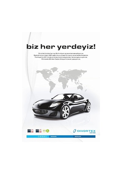 Divortex Rtv Gri Sıvı Conta Otomatik Tetikli 200 Ml.