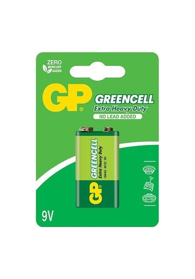 Pil 9v Greencell Gp 1604g-b-223744