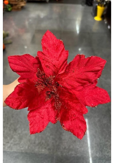 Beysüs Yılbaşı Ağacı Çiçeği Kırmızı