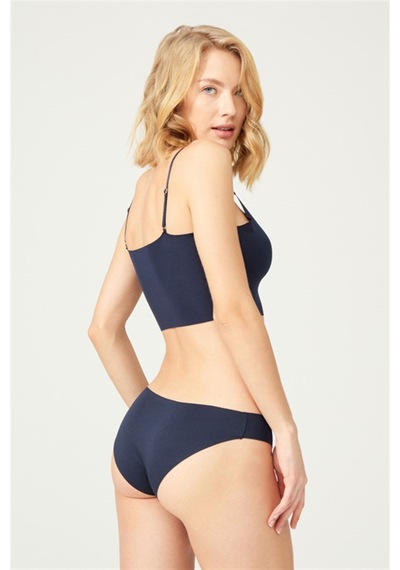 Cottonhill Basic İz Yapmayan Lazer Kesim Kadın Bikini Külot 5'li Paket - 2 Model2 Çok Renkli
